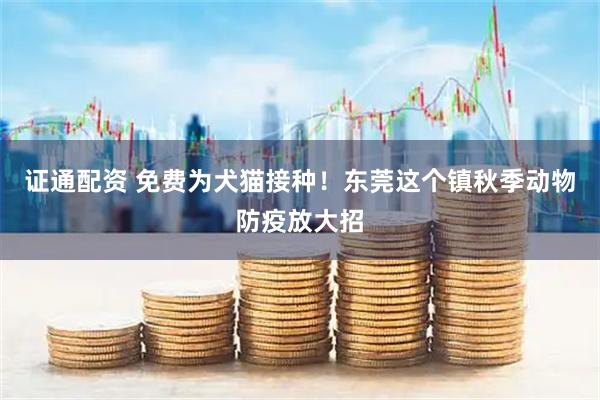 证通配资 免费为犬猫接种！东莞这个镇秋季动物防疫放大招