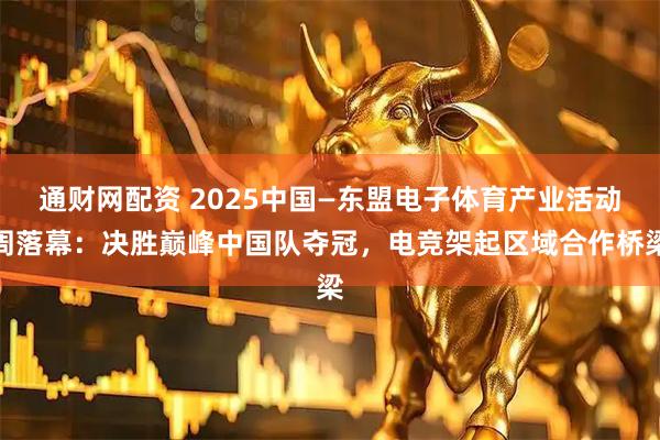 通财网配资 2025中国—东盟电子体育产业活动周落幕：决胜巅峰中国队夺冠，电竞架起区域合作桥梁