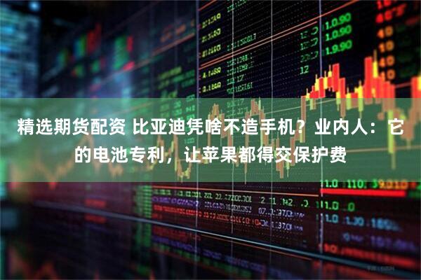 精选期货配资 比亚迪凭啥不造手机？业内人：它的电池专利，让苹果都得交保护费
